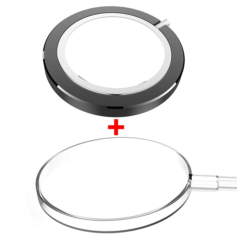 Für MagSafe Ladegerät Halterung Nicht-Unterhose matt Aluminium Ladung Halterung Basen Für MagSafe Magnetische Ladegerät IPhone 12/12 Mini/12 Profi: A und D