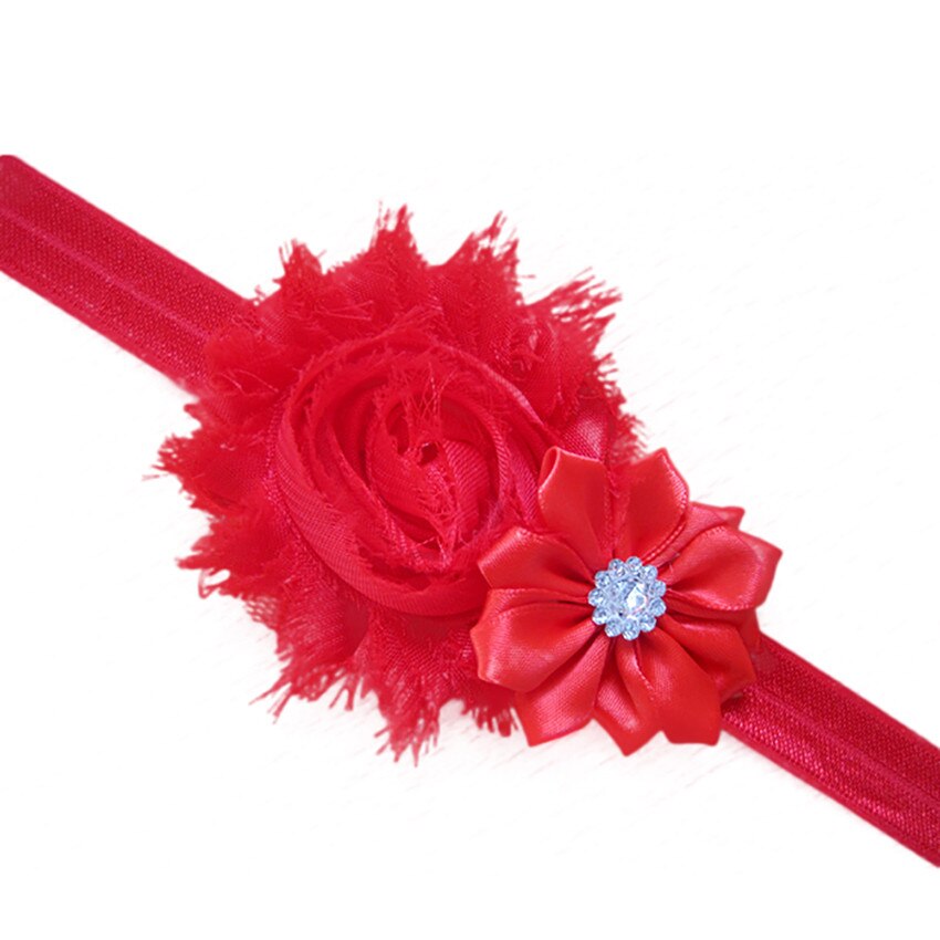 5 stücke/10 stücke Schöne Haarband Baby Mädchen Stirnbänder Chiffon Haar Blume Artikel Typ Kopf neugeborenen fotografie zubehör