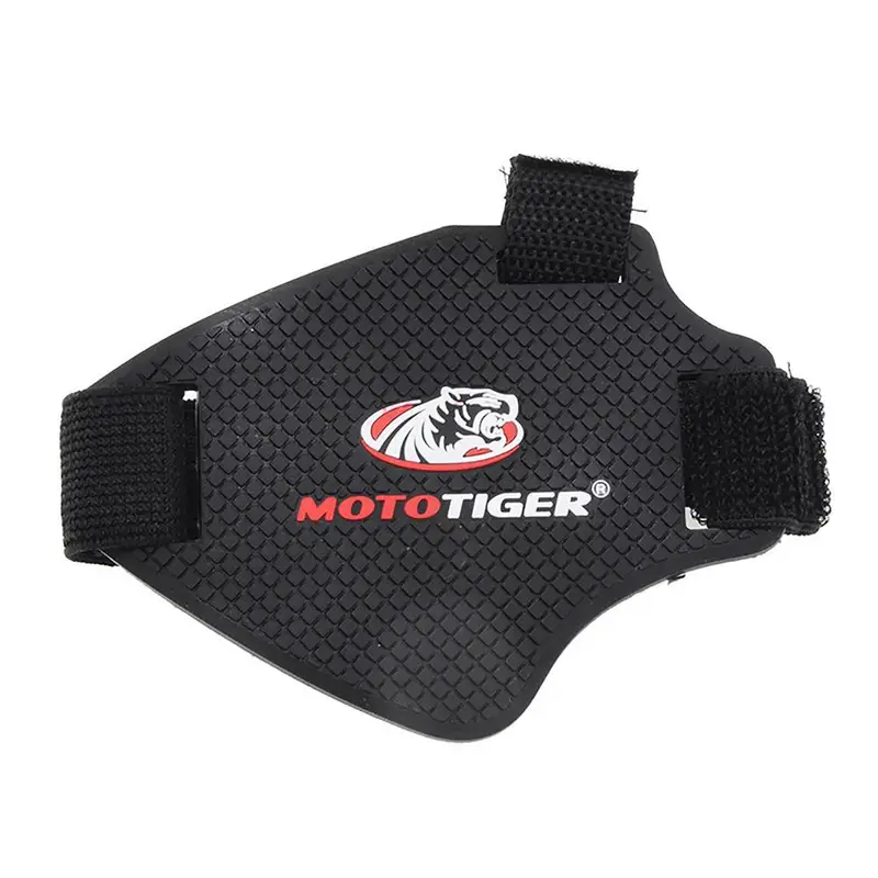 Motorradzubehör Schaltpolster Getriebe Schuhe Schutz Motorrad Getriebe Shifter Männer wasserdichter Schutz Motocross Stiefel Abdeckung: Black