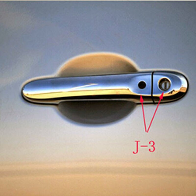 for Nissan Juke ABS Chrome Door Handle Cover Door Handle Car Accessories 4 Pcs