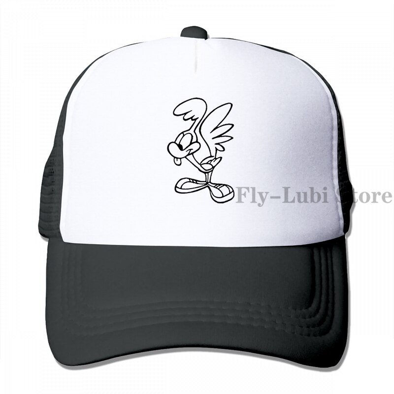 Baby Roadrunner Baseball cap männer frauen Trucker Hüte verstellbare kappe: 3-Black