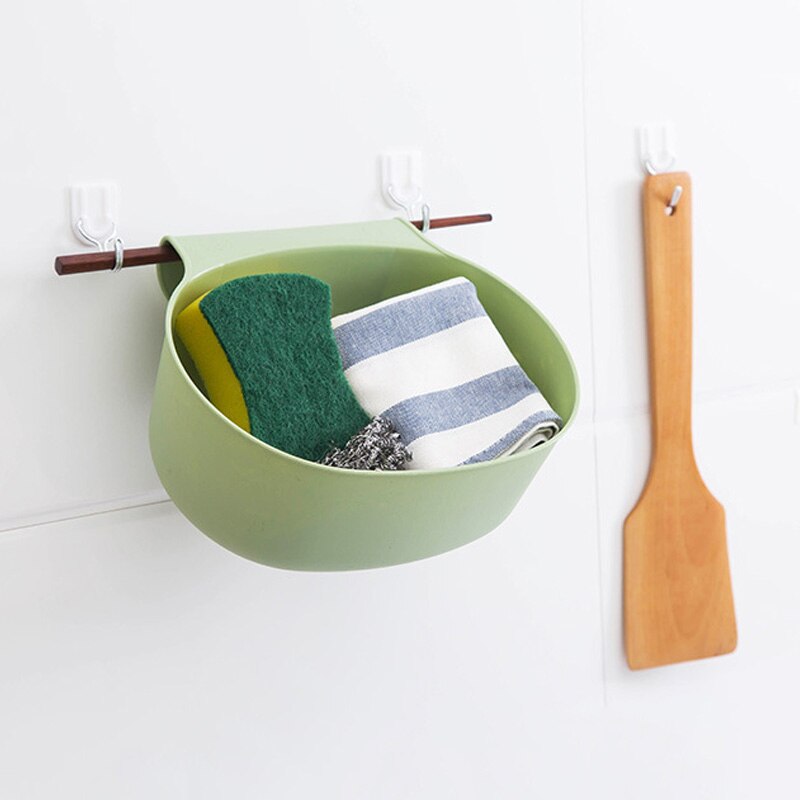 Storage Box Kitchen Hanging Large Trash Cans Livingroom Household Plastic Garbage Basket YE