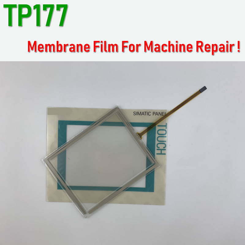 6AV6642-0BA11-0AX0 TP177 A/B Touch Screen Glas + Membraan Film voor SIMATIC HMI Panel reparatie ~ doe het zelf, hebben in voorraad