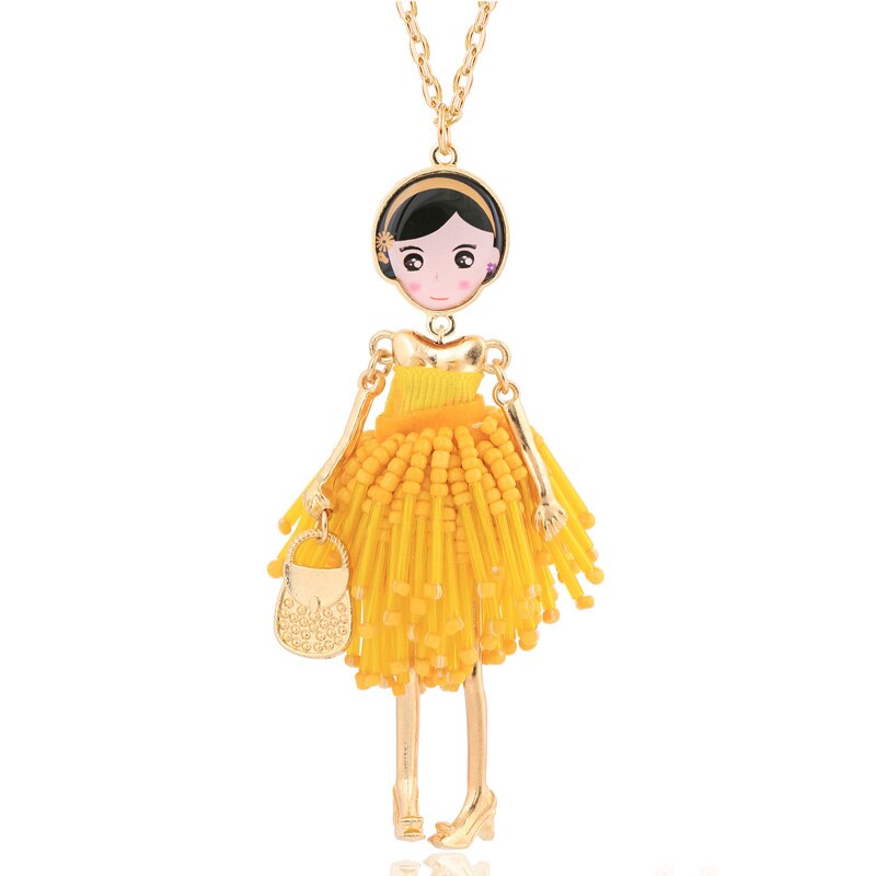 Chenlege mode vrouwen kettingen charm jewelry hanger &amp; ketting handgemaakte bohemian classic lange ketting ketting: XR0591b
