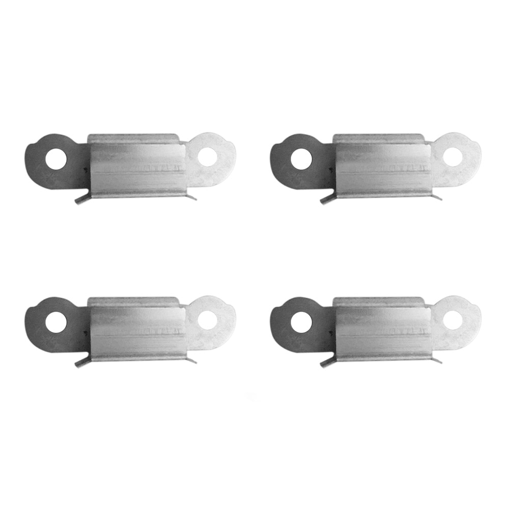 4pcs Bed Glass Platform Fixation Fix Clamp Clip Stainless Steel for Ultimaker 2 Creality 10 Ender 3 E12 A8 A6 3D Printer
