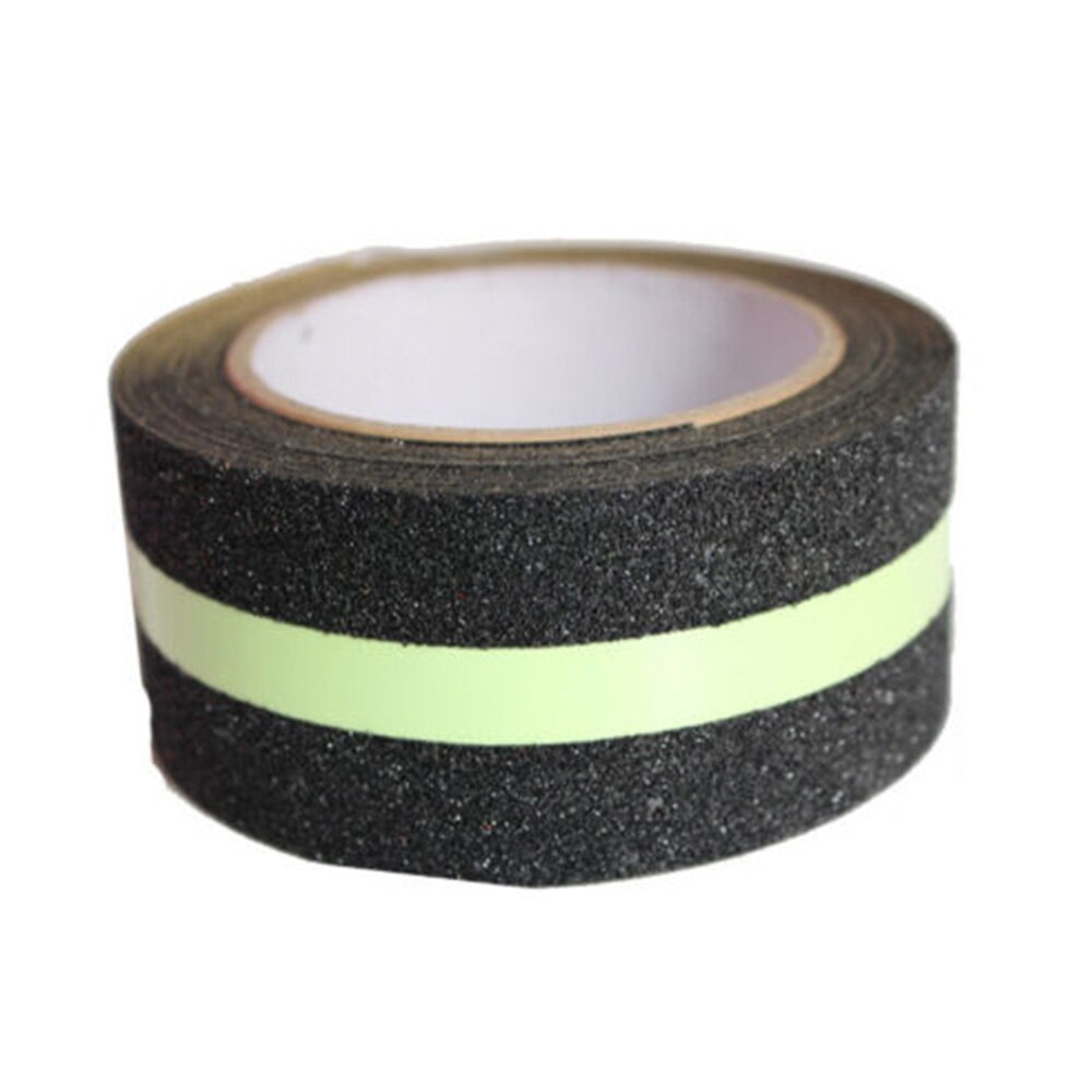 5cm*5m Frosted Luminous Non-Slip Tapes PET Surface Anti-Slip Tape Luminous in Dark Abrasive Tape Stairs Tread Step Safety