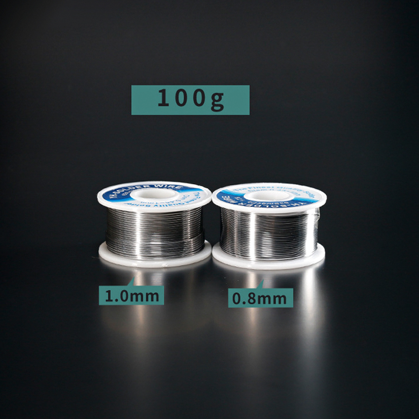 Yihua lödtråd kolofoniumkärna tenn bly lödtenn trådrulle med flussmedel 0.4mm 0.5mm 0.6mm 0.8mm 1mm svetslödtrådar rulle