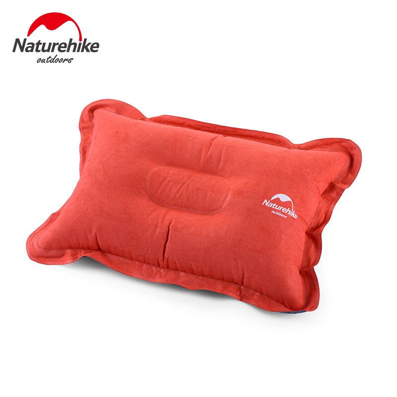 Naturehike Upgraded Suede Material Inflatable Pillow for Hiking Backpacking Travel Pillows Camping Nap Air Pillows NH15A001-L