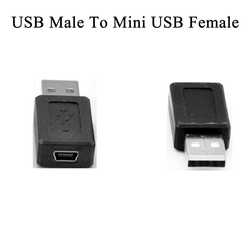 5 STKS Micro USB USB Mannelijke Vrouwelijke naar Mini USB 5 Pin Man Vrouw Plug Adapter Changer Converter Adapter
