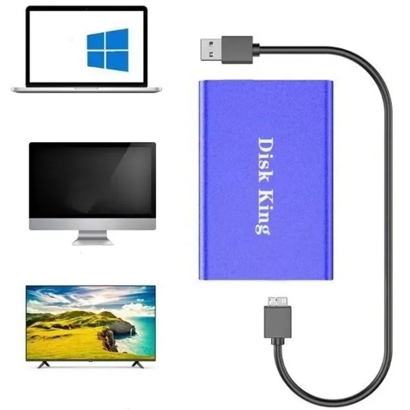 Disco duro externo portátil de 1 TB Mini discos duros SSD externos de alta velocidad Disco duro de estado sólido de 1 TB para computadora portátil/PC/IPad