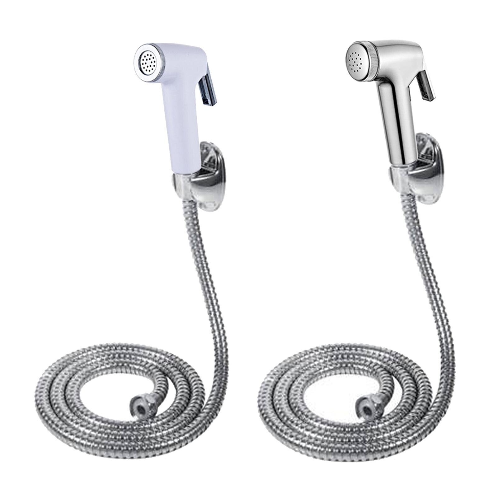 ABS Handheld Toilet Bidet Sprayer Toilet Cleaning Sprayer with Hose Cleaning Diapers Spray Attachment for Kitchen Cleaning