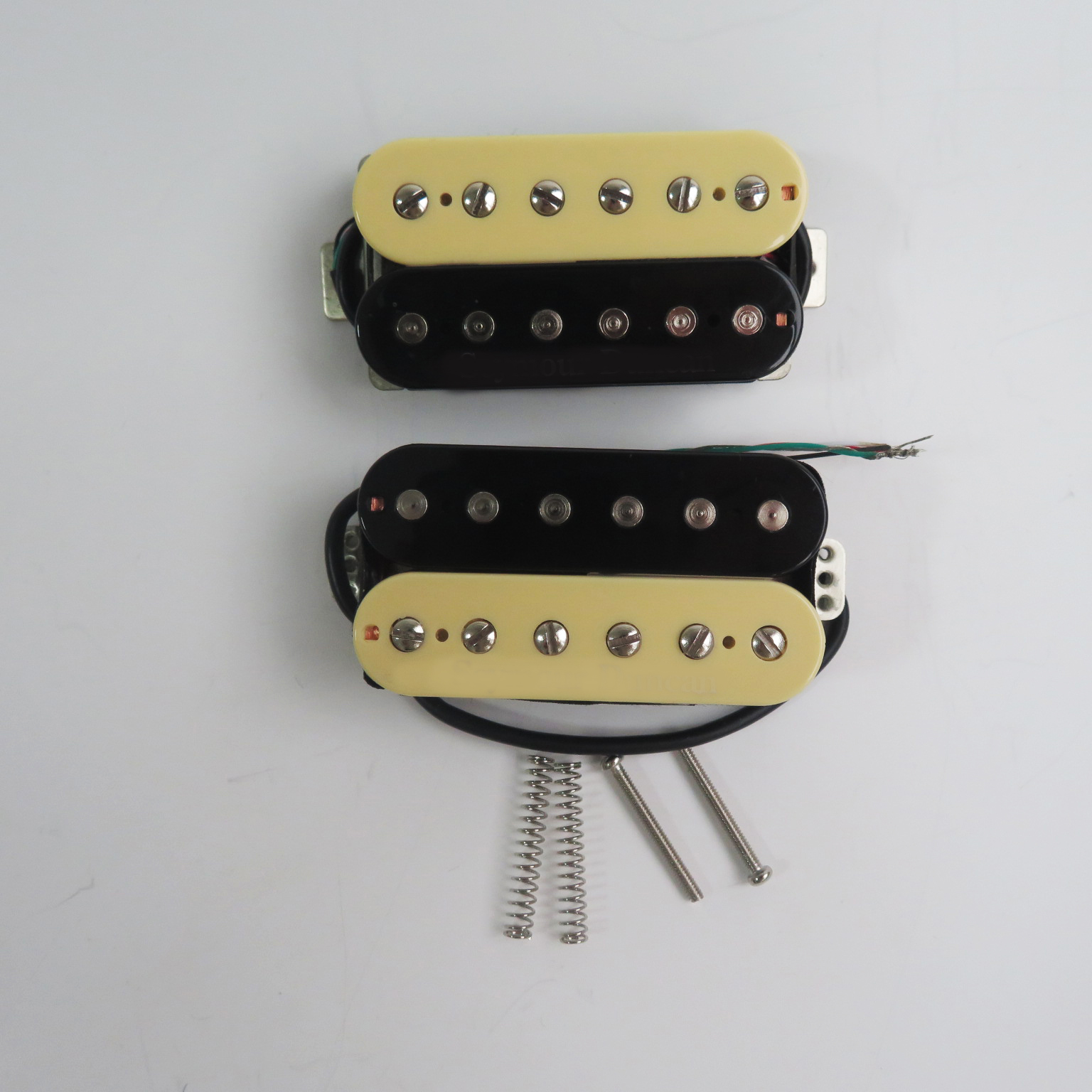 Humbucking électrique JE514 ups Alnico 5, noir/zèbre: Chocolat