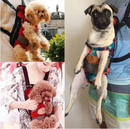 Pet Carrier Backpack Adjustable Pet Front Cat Dog Carrier Travel Bag Legs Out K
