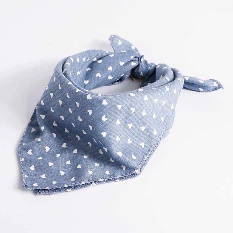 baby boy girl Children's soft Cotton Scarf Kid Neckerchief Collar Kids Collar Square scarf bib