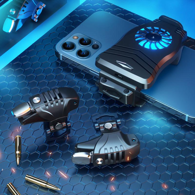 niversal Mobile Phone Game Cooler System Cooling Fan Gamepad Stand Radiator Gaming Controller Joystick Accessory For smart phone