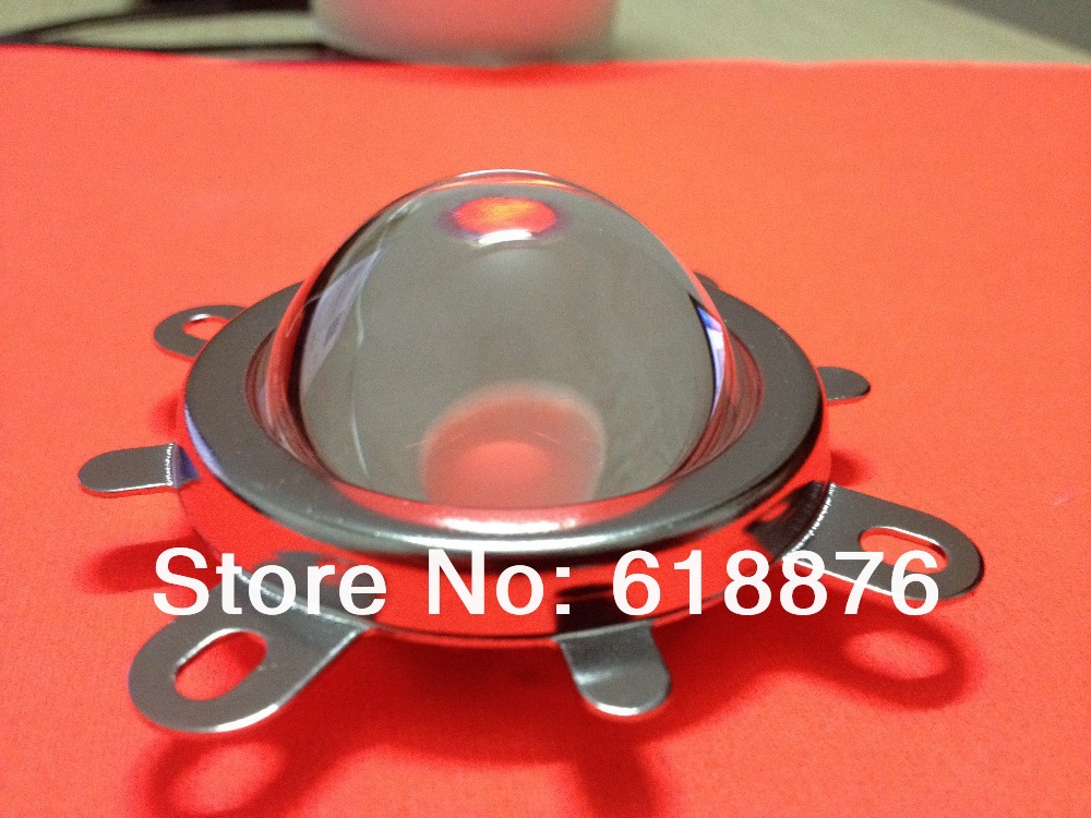 Gratis shipping5pcs 44mm Lens + Reflector Collimator + Vaste beugel Voor 20 W 30 W 50 W 70 W 100 W 120 w LED