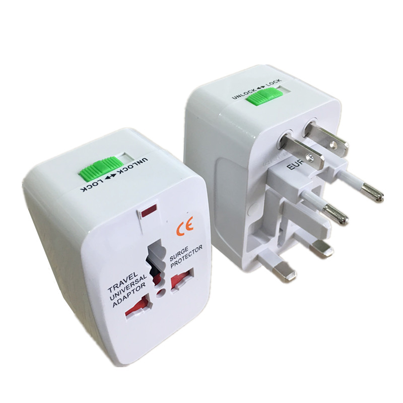 Universal Adapter Plug Socket Converter All in One Travel Electrical Power Adapter US UK AU EU Plug