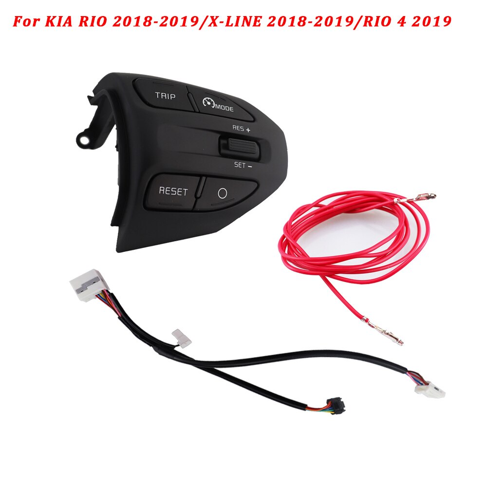 Pre kia  k2 rio ikslain august x-line luxe red line na volante tlačidlo tempomatu bluetooth audio telefón prepínač hlasitosti auto: K2-c kábel
