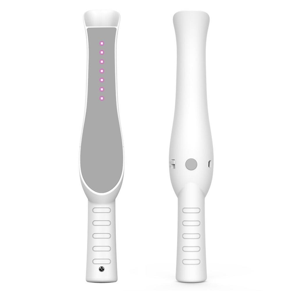 Tragbare UV-Licht Sterilisator LED UV Desinfektion Lampe Haus Handheld UVC Sterilisator Lichter Rohr Glühbirne UV Lampe für Reisen Hause: grau