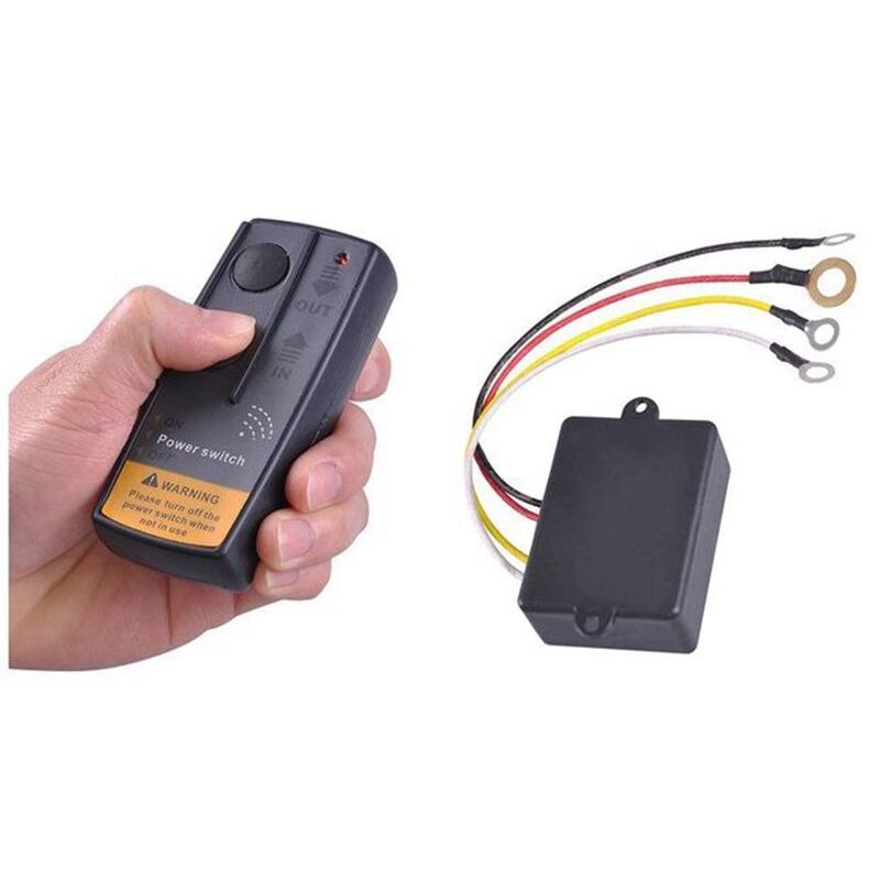 12V Wireless Winch Remote Control Kit Handset For Car ATV SUV UTV Universal