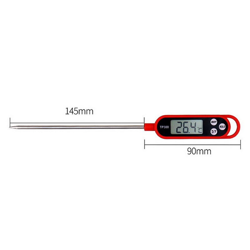 Meat Thermometer Digital BBQ Thermometer Electronic Cooking Food Thermometer Probe Water Milk Kitchen Oven Thermometer Tools 1#1