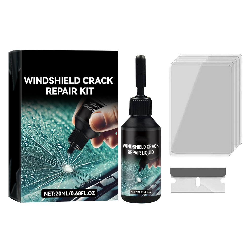 Voorruit Crack Reparatie Vloeistof Autoruit Reparatie Kit Glas Auto Voorruit Krak Herstel Vloeistof: Default Title