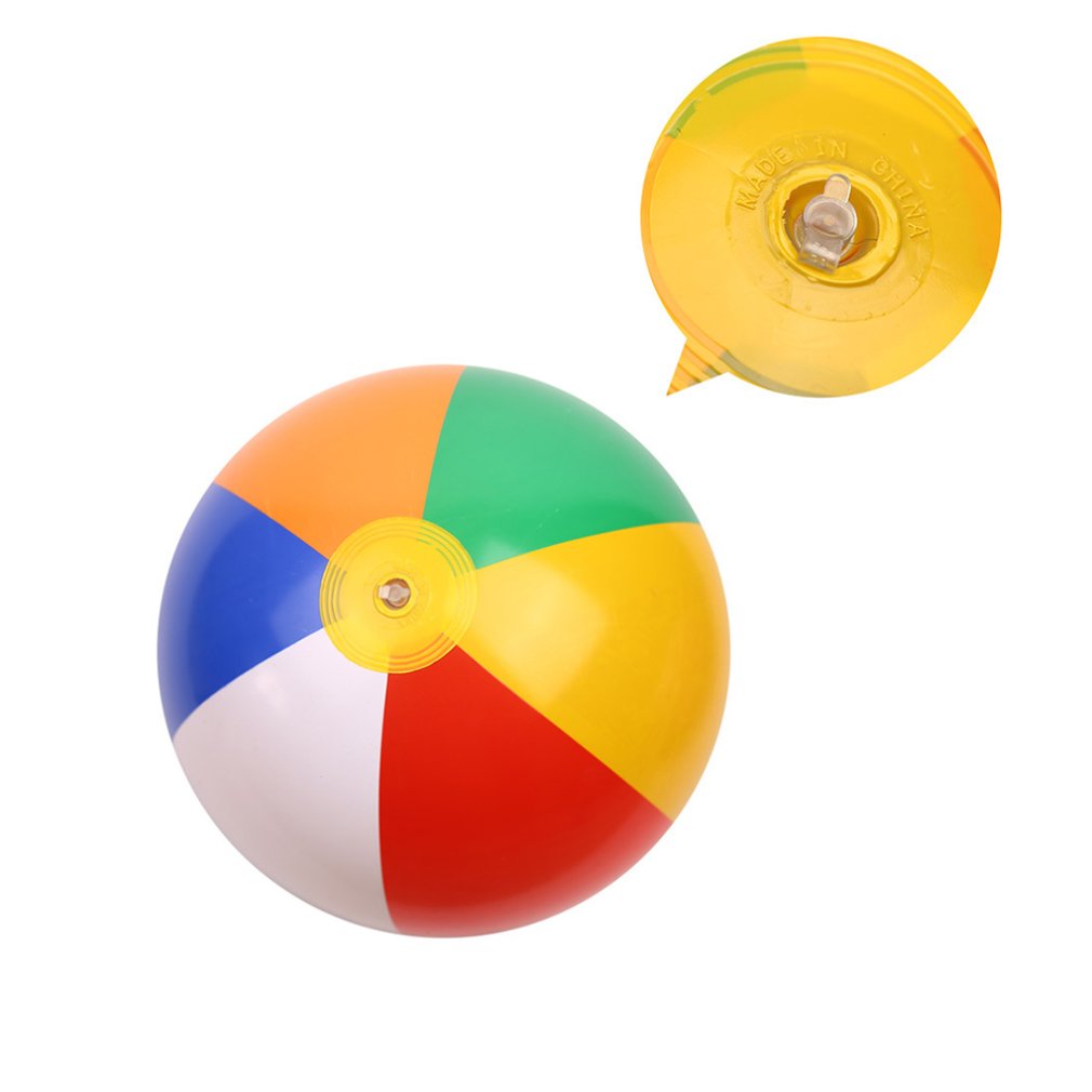 Aufblasbare Strand Ball Tragbare Inflator Wasser Ballon Sommer Im Freien Strand Schwimmen Spielzeug Pumpen werkzeug Zubehör