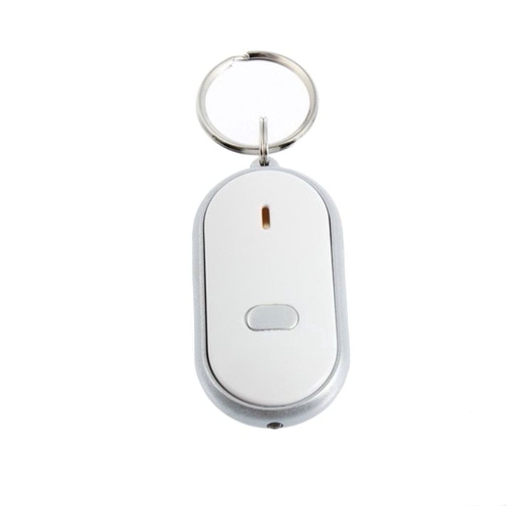 Whistle LED Light Torch Remote Sound Control Lost Key Finder Locator Remote Keychain Keyring With Whistle Claps