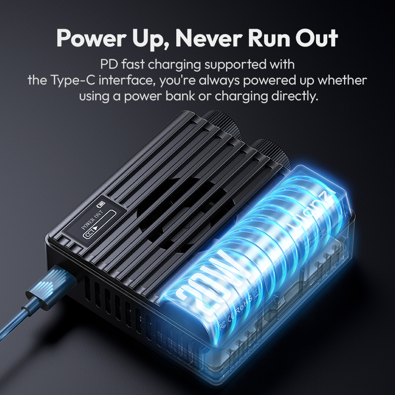 Ulanzi LE20 20W RGB-zaklamp Draagbare videolamp Invullicht voor camera Smartphone Fotografie Video Live met koelventilator