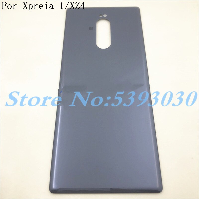 Originele Voor Sony Xperia 1 XZ4 J8110 J8170 J9110 Glas Terug Batterij Cover Achterdeur Terug Case Behuizing Case reparatie Onderdelen