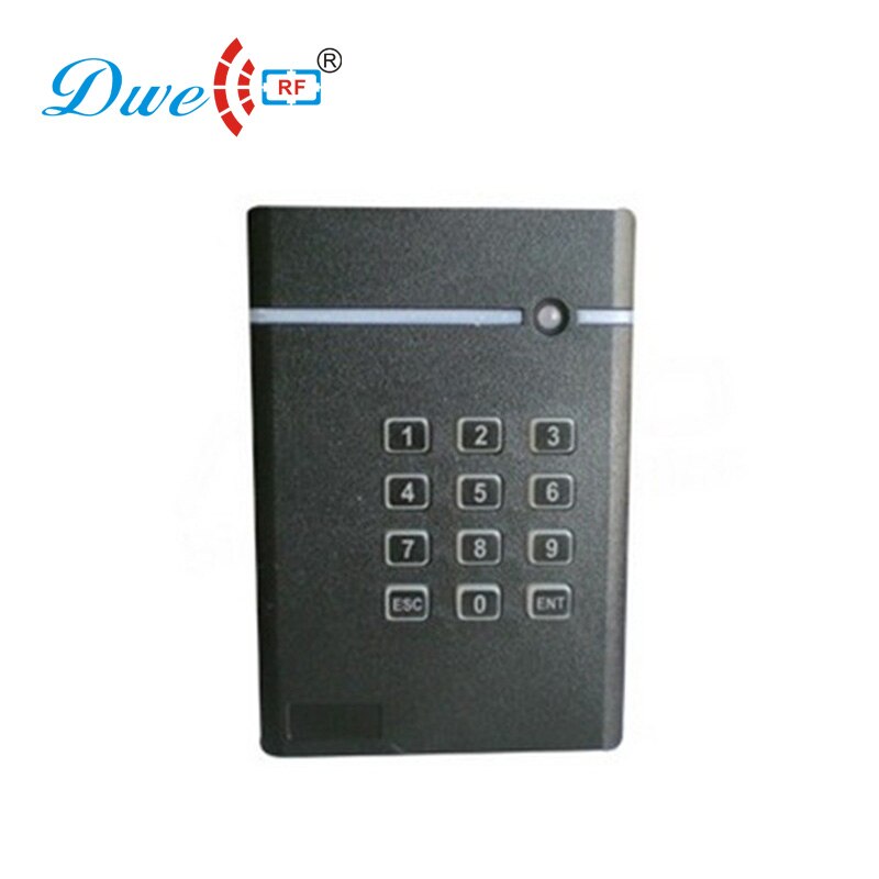 DWE CC RF 125khz wiegand ip65 keypad passport reader for access control: black