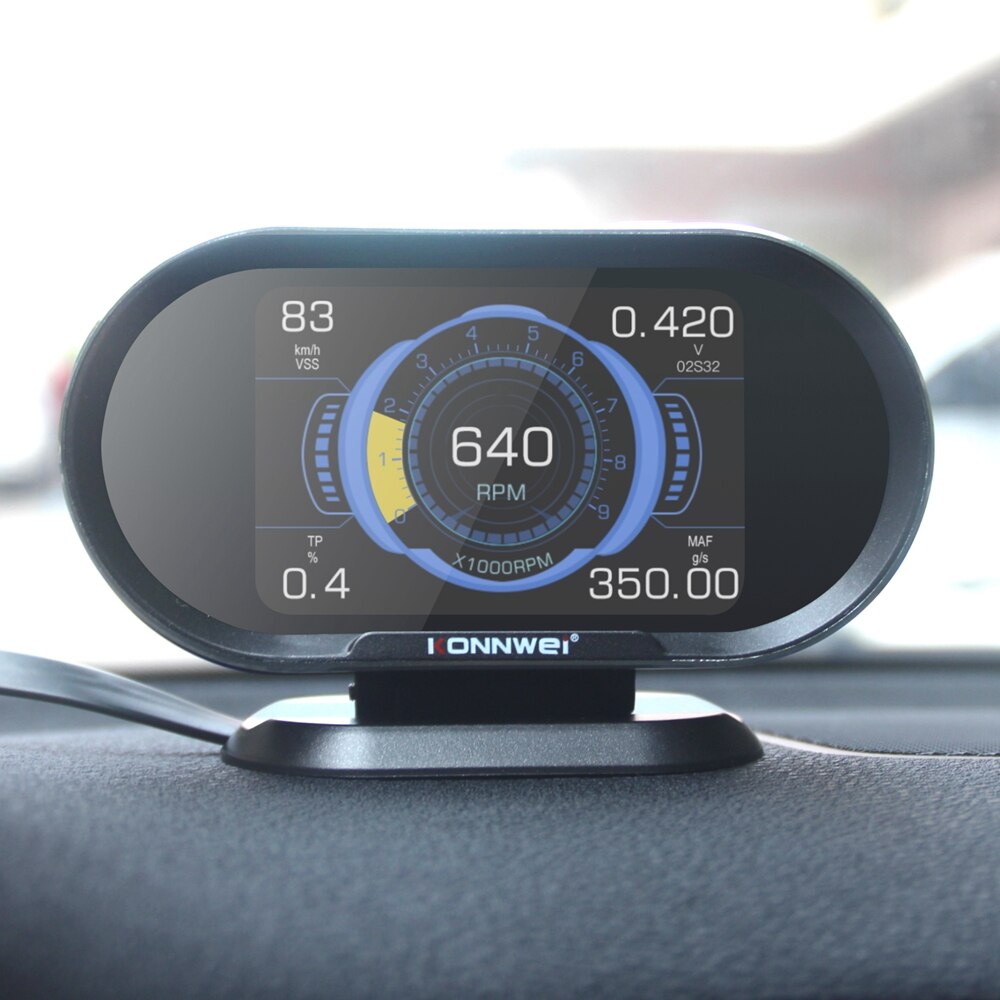 KW206 OBD2 Boordcomputer Auto Digitale Computer Di... – Grandado