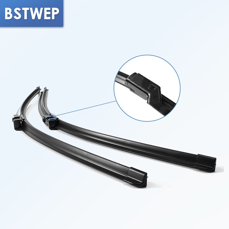 BSTWEP Wiper Blades for Hyundai ix20 Fit Push Button Arms