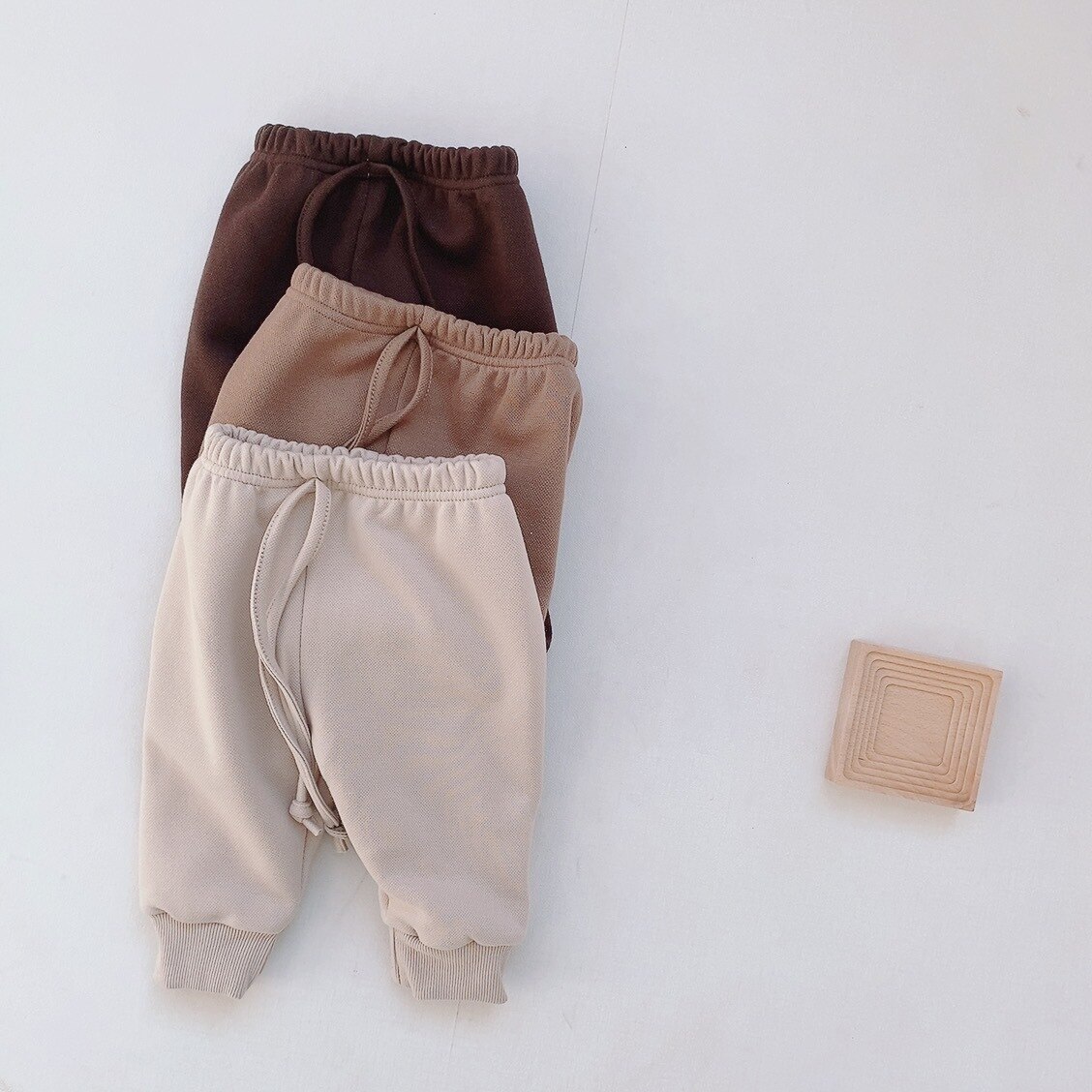 Pantalon pour enfants, décontracté, confortable, gaufré, épais, en velours, sarouel, Pp, hiver