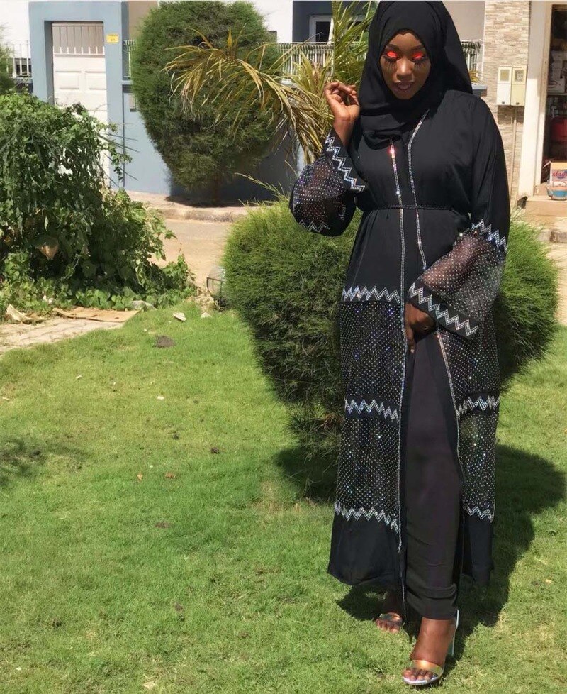 Ramadan Eid moubarak Abaya dubaï Femme turc de luxe Hijab robe musulmane robes africaines Abayas pour les femmes caftan vêtements islamiques
