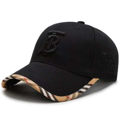 Women Men Baseball Cap Female Solid Color Outdoor Adjustable White Red Black Embroidered Women's Hats Summer: N0.4 Bur black black