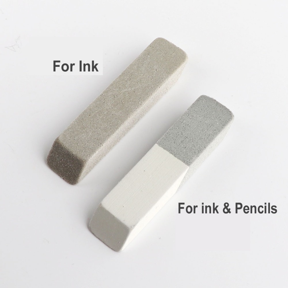 5pcs Tombow MONO Sand Eraser Micro Sand & Rubber Particles for erasing ink & Pencils graphite Fountain Pen