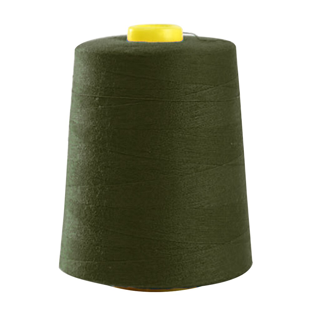 Huge Spools 8000 Yard Quilting Polyester All Purpose Textile Machine Industrial Cones Sewing Thread Home Serger Heavy Duty DIY