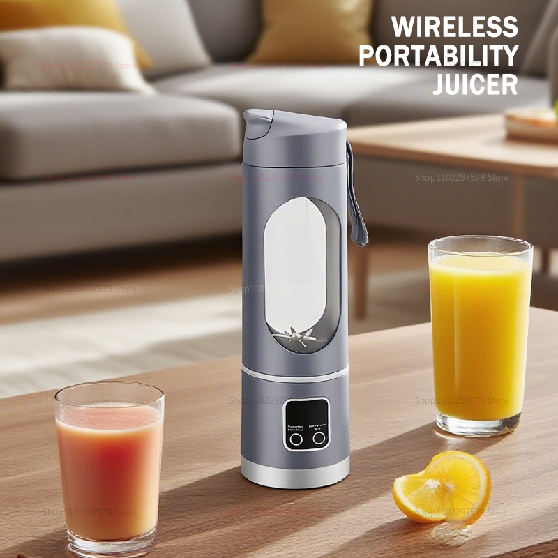 Przenośny, ładowany przez USB mini mikser robić smoothie, koktajli mlecznych, soków owocowych, osobisty przyrząd robić świeżo wyciskanych napojów na wynos.