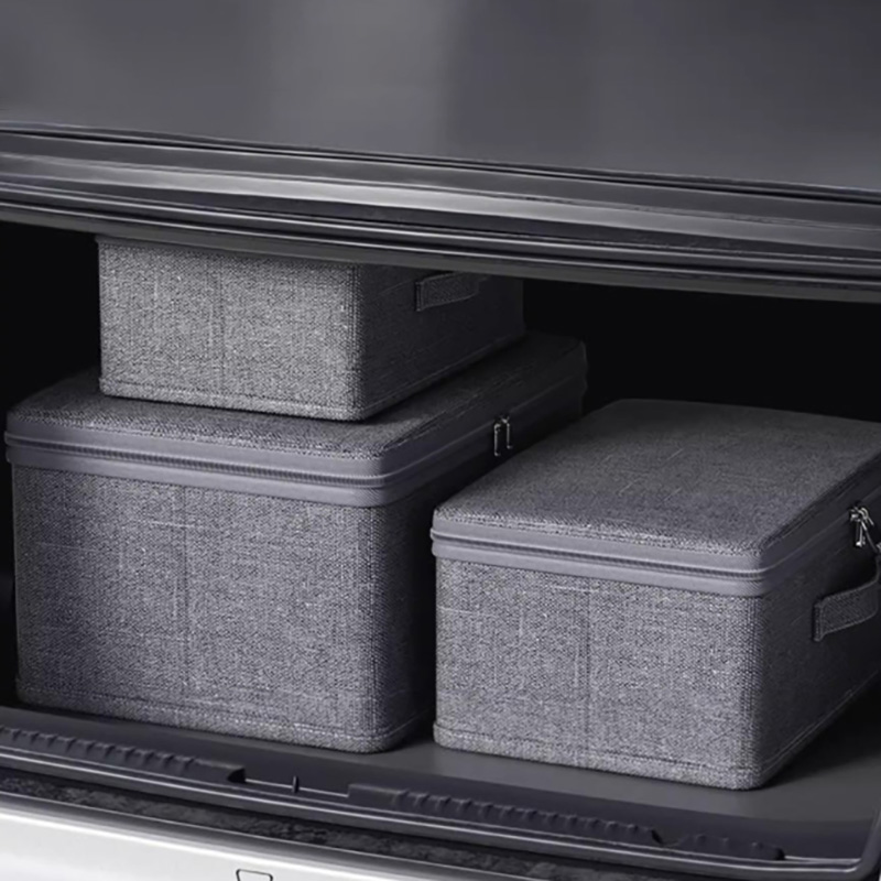 Auto opvouwbare stoffen opbergdoos Multifunctionele kastorganizer voor kleding Kantoorbenodigdheden Opbergbroek voor thuisorganisatie
