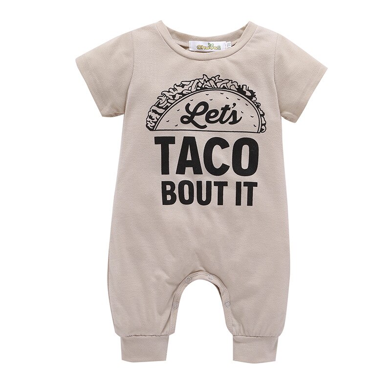 Baby Rompertjes Katoen Leuke Peuter Kids Jumpsuit Jongens Meisjes Een Stuk Outfit Zomer Kinderkleding: 80(12M)