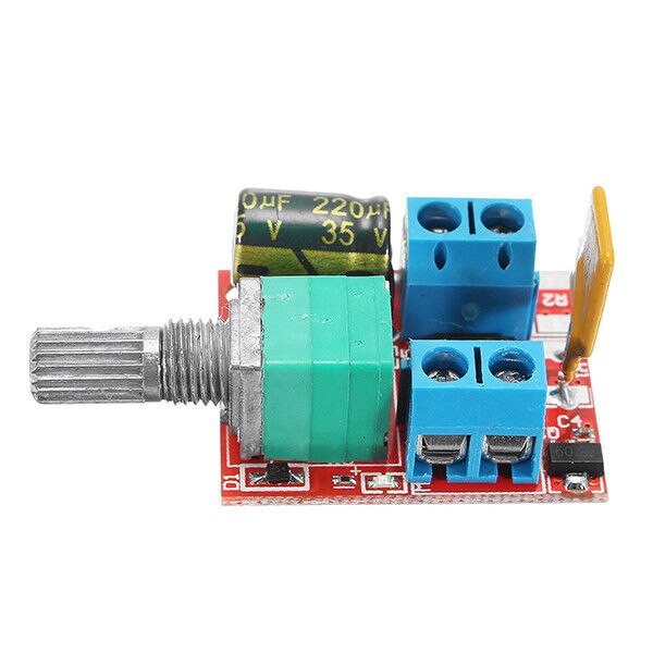 5V-30V DC PWM Speed Controller Mini Electrical Motor Control Switch LED Dimmer