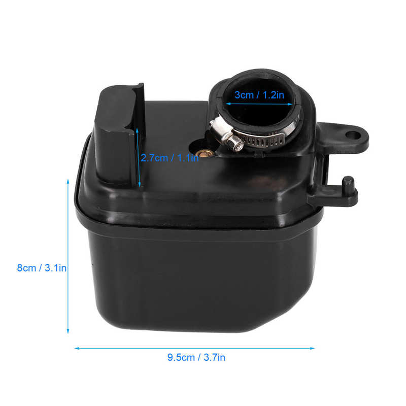 Ensemble de boîtier de filtre à Air avec pince, pour Yamaha PW50 PY50 PW PY Piwi 50 1984 – 2004 Dirt Bike moto ATV