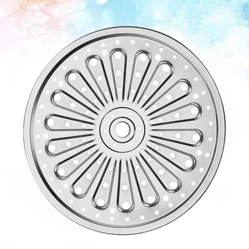 Stojak robić gotowania na parze ze stali nierdzewnej okrągły talerz robić gotowania na parze robić szybkowar robić pieczenia tostów (26cm)