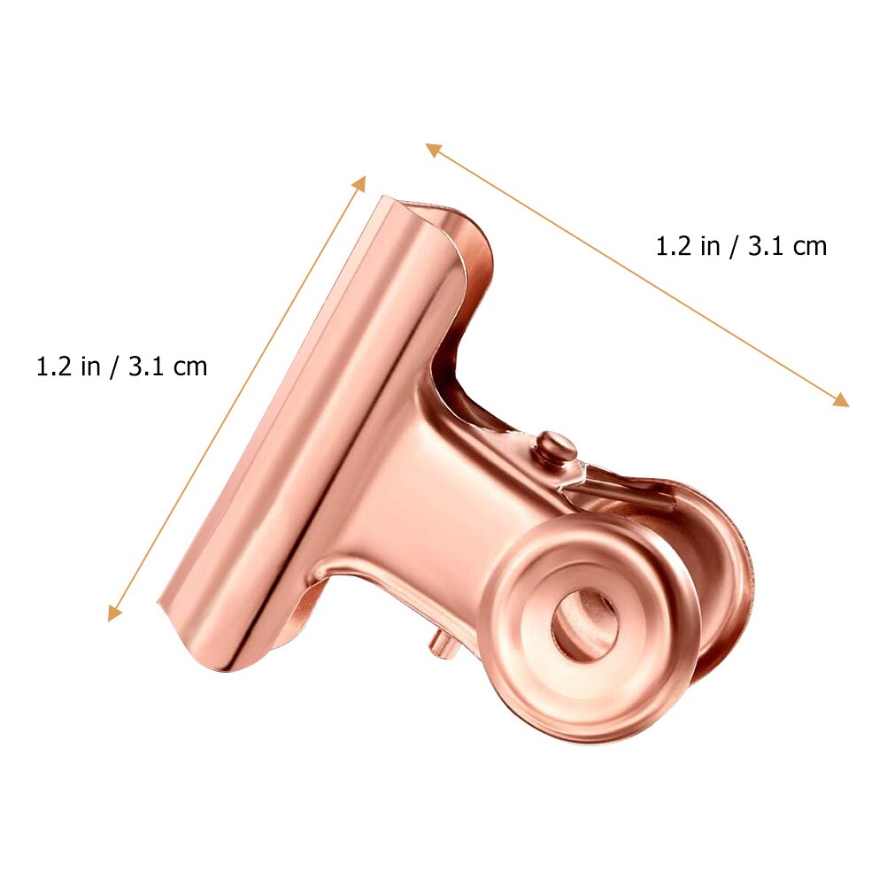 1 Set Papier Klemmen Ijzer Bestanden Clips Documenten Clips Ijzer Bestand Klem Punaise Kit