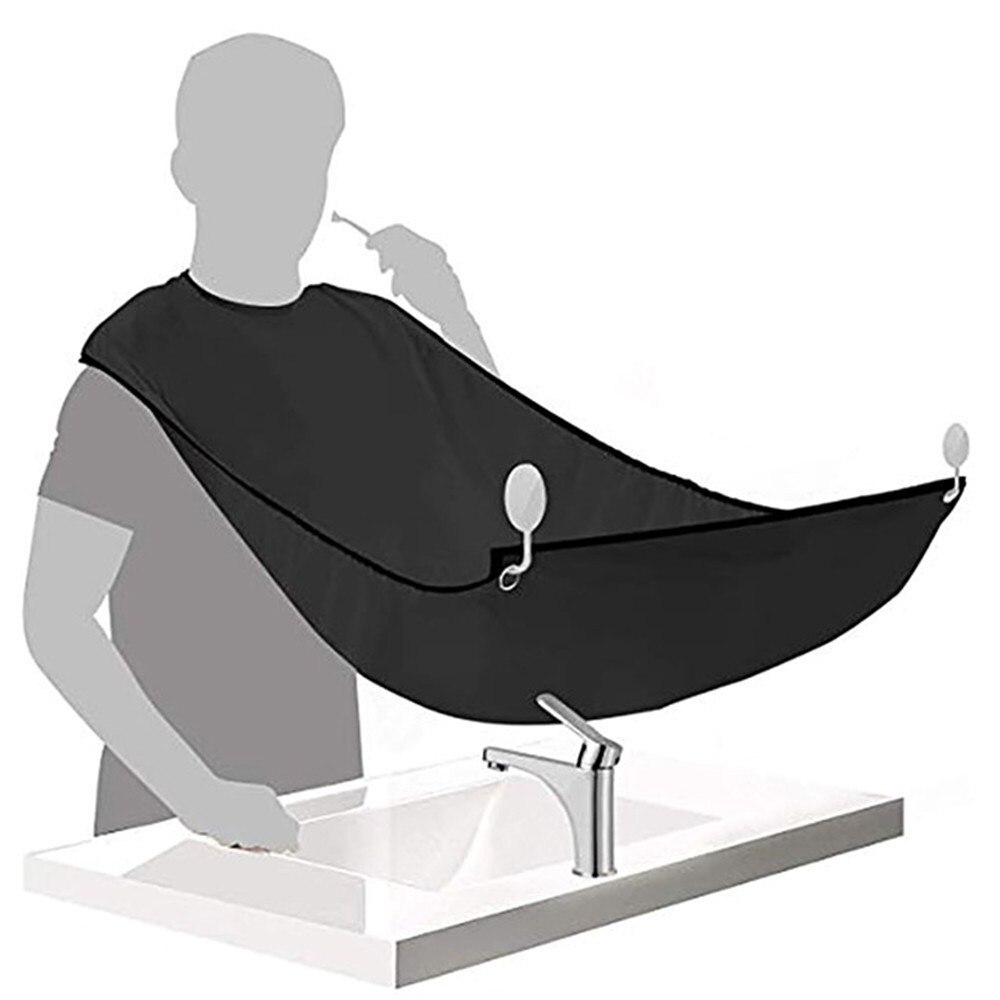 Męska fartuch robić golenia fryzura wielokrotnego użytku peleryna łapacz tkaniny przycinanie włosów cięcia zawinąć dla Barbershop strona główna fryzjerstwo peleryna fartuch