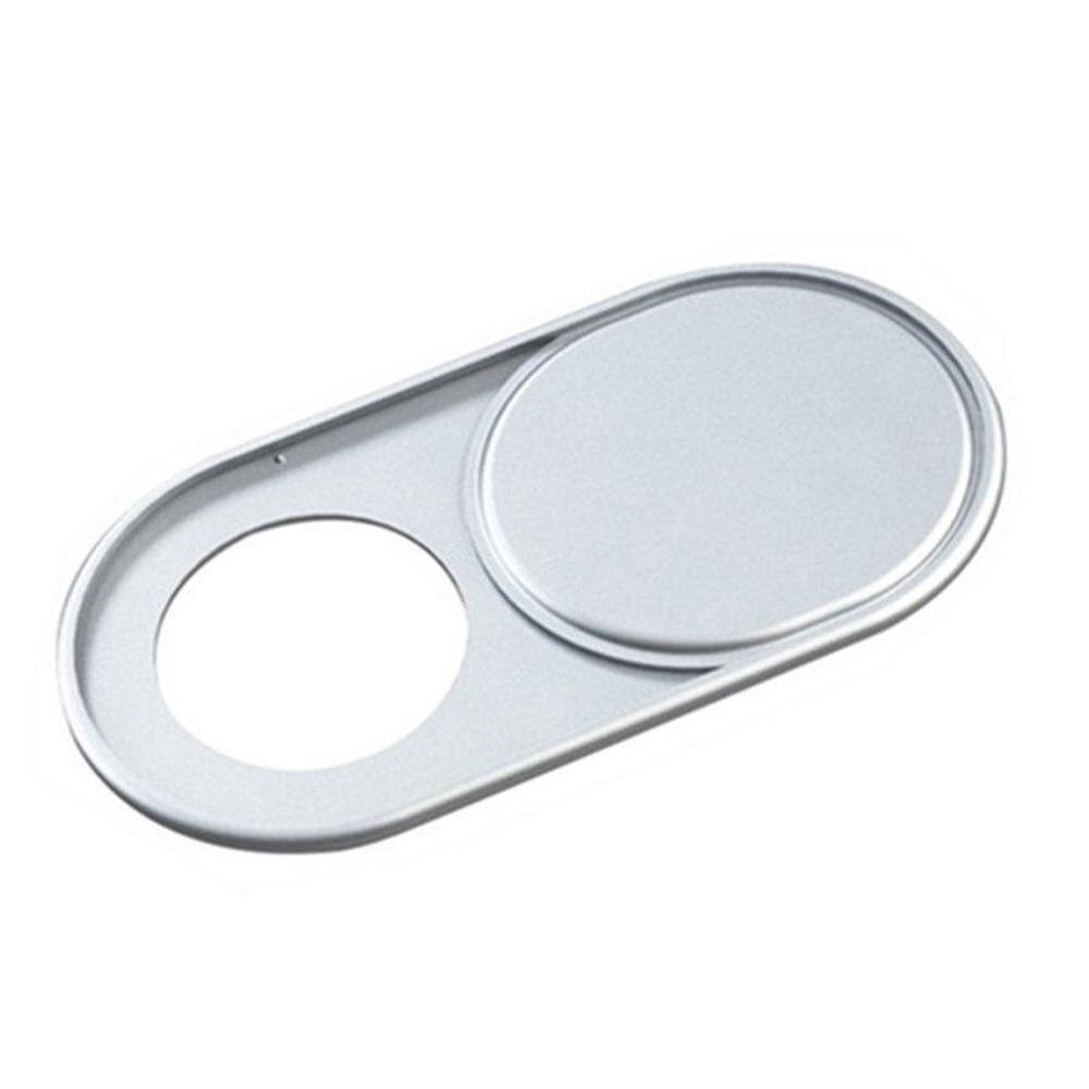 Mobile phone notebook tablet computer front camera metal cover privacy protection sticker: SILVER