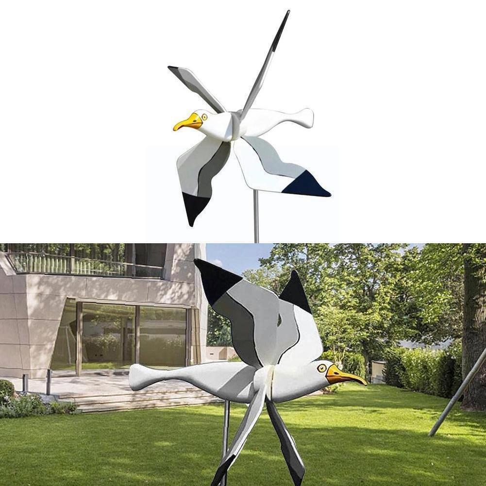 Möwe Windmühle Garten Dekoration Windräder, Dekorative Dreher, Wind Garten Dekoration Einsätze, Heimat U8F5