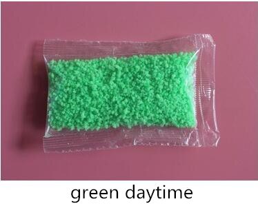 10g Lichtgevende Zand Glow In The Dark Top Party DIY Heldere Verf Star Wens Fles Fluorescerende Deeltjes Speelgoed: Green daytime
