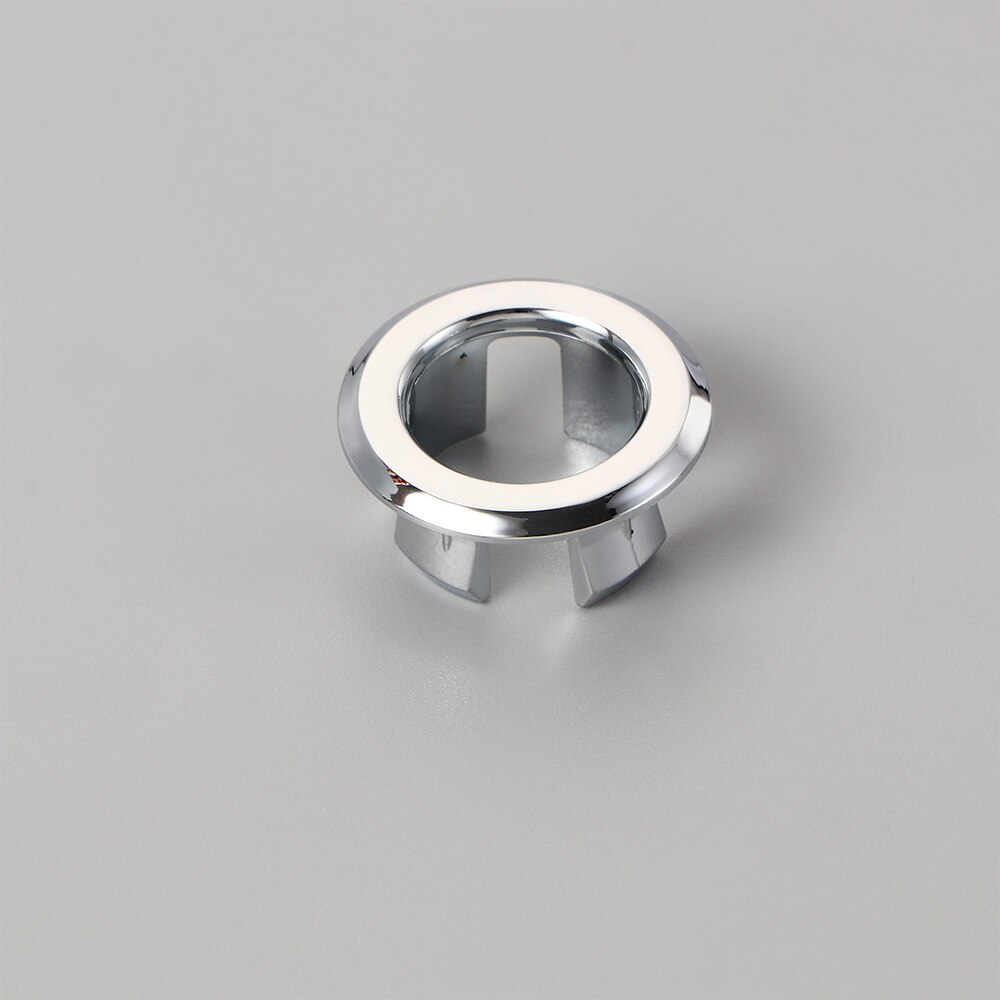 2Pcs Sink Hole Round Overflow Cover Ceramic Pots Basin Covers Kitchen Hotels Bathroom Accessories